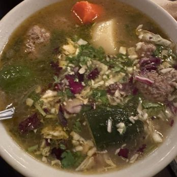 Salsa's Cantina - Albondigas soup. Perfect for a cold night. - Mexican Near Me - Clovis, California