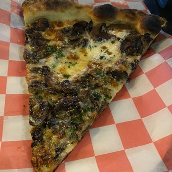 Upside Pizza - Mushroom Slice - Pizza Near Me - New York, New York Upside Pizza - Mushroom Slice - Pizza Near Me - New York, New York
