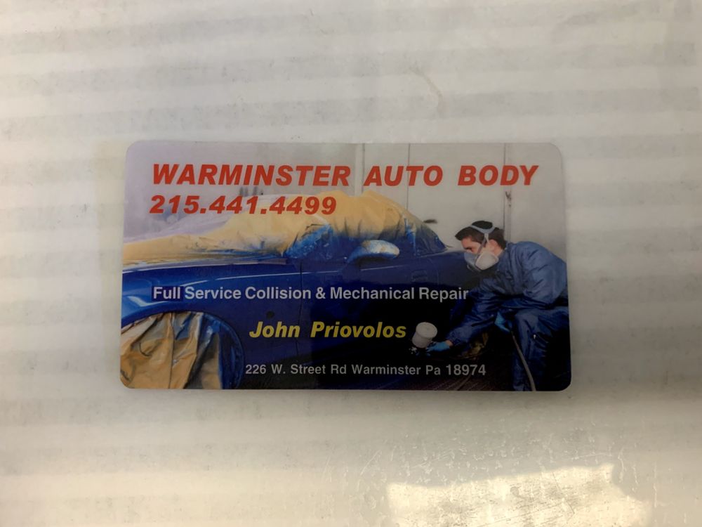 WARMINSTER AUTO BODY Updated September 2024 226 W Street Rd
