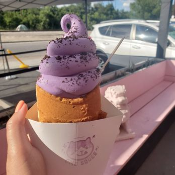 Omg Squee - It's perfection. Ube flavor - Desserts Near Me - Austin, Texas