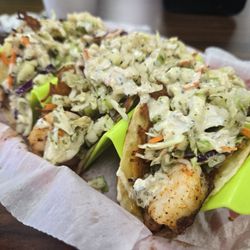 Crooked Letter Kitchen - Blackened Shrimp Tacos