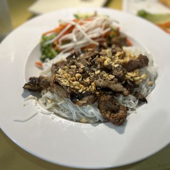 A Bit of Saigon - This was my meal - chicken vermicelli. Honestly it seemed like it was beef. - Vietnamese Near Me - Jacksonville, Florida A Bit of Saigon - This was my meal - chicken vermicelli. Honestly it seemed like it was beef. - Vietnamese Near Me - Jacksonville, Florida