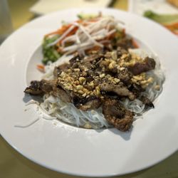 A Bit of Saigon - This was my meal - chicken vermicelli. Honestly it seemed like it was beef.