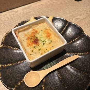 Kuramoto - ouster and mushroom gratin - Sushi Bars Near Me - Tustin, California Kuramoto - ouster and mushroom gratin - Sushi Bars Near Me - Tustin, California