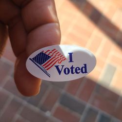 Piscataway Public Library - Kennedy Library - Yeah, I did it. Now you go do it. Your vote counts