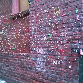 The Gum Wall - Post cleanup November 17, 2015 - Local Flavor Near Me - Seattle, Washington The Gum Wall - Post cleanup November 17, 2015 - Local Flavor Near Me - Seattle, Washington
