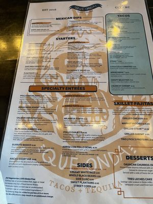 Menu photo 3 Que Onda Tacos University Charlotte, NC Menu photo 3 Que Onda Tacos University Charlotte, NC