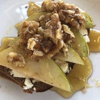 Fount Coffee + Kitchen - Walnut pear stack - Coffee & Tea Near Me - Morrisville, North Carolina Fount Coffee + Kitchen - Walnut pear stack - Coffee & Tea Near Me - Morrisville, North Carolina