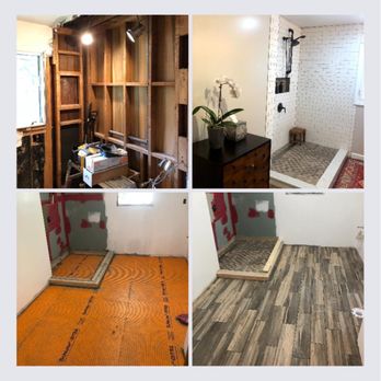 Theil Construction - Before and after! - Tiling Near Me Theil Construction - Before and after! - Tiling Near Me