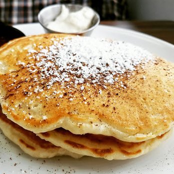 Scratch - Tiramisu pancakes with the toppings on the side keep the pancakes from getting soggy :) - Breakfast & Brunch Near Me - Independence, Ohio Scratch - Tiramisu pancakes with the toppings on the side keep the pancakes from getting soggy :) - Breakfast & Brunch Near Me - Independence, Ohio