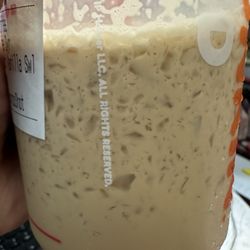 Dunkin' - Today's "frozen" coffee. 40 minutes later.