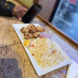 Avli The Little Greek Kitchen - Chicken Souvlaki Platter