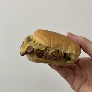 Zaab Burger - $6.50 Single Zaab Burger. So Good! - Thai Near Me - New York, New York