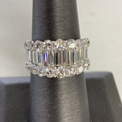 Gemtime Watch & Jewelry Service Center - Gorgeous baguette and round diamond ring