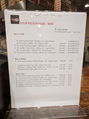 Menu photo 1 Your Pie Suwanee, GA Menu photo 1 Your Pie Suwanee, GA
