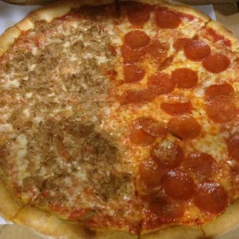 Milano Pizza - Half sausage half pepperoni. Delicious Goodness!!!! - Pizza Near Me - Williamstown, New Jersey