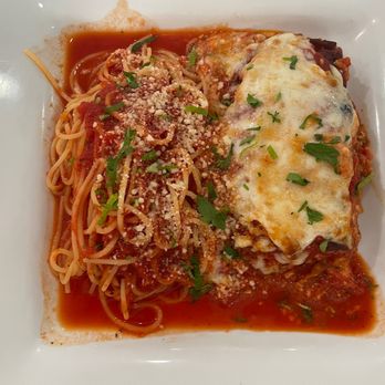 Cucina Bella - Eggplant parm & spaghetti - Italian Near Me - Denver, Colorado Cucina Bella - Eggplant parm & spaghetti - Italian Near Me - Denver, Colorado