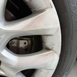 Autobell Car Wash - Left rear wheel