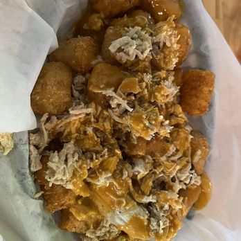 The Brew Room - Buffalo chicken loaded tot bowl - Brewpubs Near Me - Locust, North Carolina
