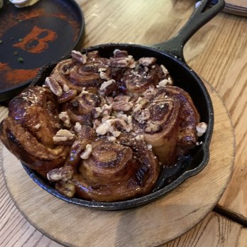 Batch Local Kitchen - Cast Iron Pecan Cinnamon Rolls - Cocktail Bars Near Me - West Palm Beach, Florida Batch Local Kitchen - Cast Iron Pecan Cinnamon Rolls - Cocktail Bars Near Me - West Palm Beach, Florida