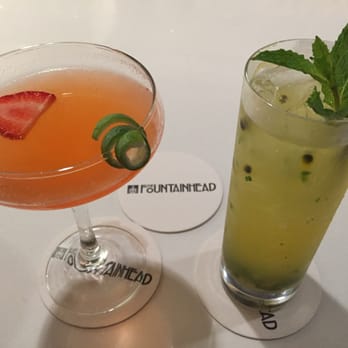 The Fountainhead Bar - Julia Morgan Paradise (left) and the Prairie (right) - Cocktail Bars Near Me - San Jose, California