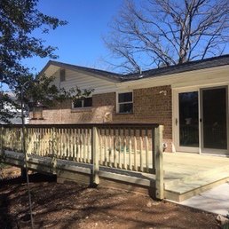 Finished deck Finished deck