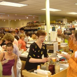 Debra's Natural Gourmet - Sampling in the store