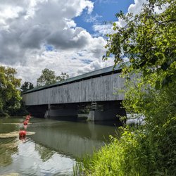 Pulp Mill Covered Bridge - Pulp Mill Covered Bridge, Middlebury VT