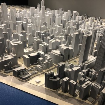 Chicago Architecture Center - Models in the architectural center. - Museums Near Me - Chicago, Illinois