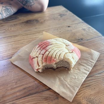 Tepito Coffee - Couldn't resist bites before the photo. - Coffee & Tea Near Me - Pasadena, California