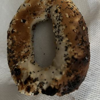 Myer's Bagel - Everything bagel. Garlic burns easy - Bagels Near Me - Burlington, Vermont Myer's Bagel - Everything bagel. Garlic burns easy - Bagels Near Me - Burlington, Vermont