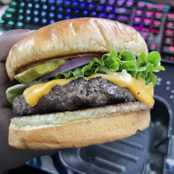 Teddy's Red Hots - Steak burger with cheddar cheese - Hot Dogs Near Me - Darien, Illinois