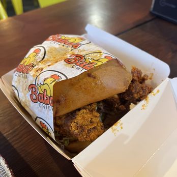 Baba’s Hot Chicken - Mild Chicken Sandwich - Chicken Shop Near Me - Redlands, California