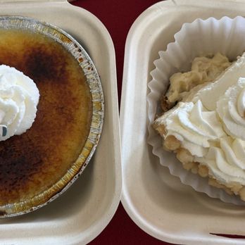 Stillwell's Bakery & Cafe - Creme brûlée & Mac nut cream pie - Bakeries Near Me - Wailuku, Hawaii Stillwell's Bakery & Cafe - Creme brûlée & Mac nut cream pie - Bakeries Near Me - Wailuku, Hawaii