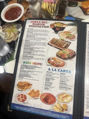 Menu photo 2 Costa Del Marlin Moulton, AL