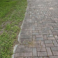 MHSA Pressure Washing and services - Weeds, dirt, stains all left behind.