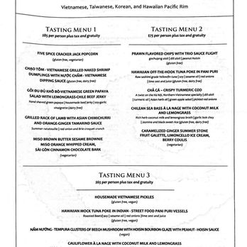 Alkemē - Tasting Menu - Vietnamese Near Me - Santa Fe, New Mexico