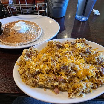 Breakfast At Tiffiny's - Legendary Stew W/Pancake - Breakfast & Brunch Near Me - Portage, Michigan