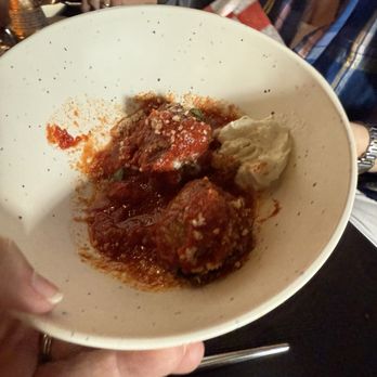 Perla's Pizza - Meatballs (minus one) - Cocktail Bars Near Me - Winter Park, Florida Perla's Pizza - Meatballs (minus one) - Cocktail Bars Near Me - Winter Park, Florida