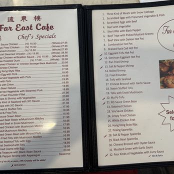 Far East Cafe - Chinese Near Me - Sacramento, California
