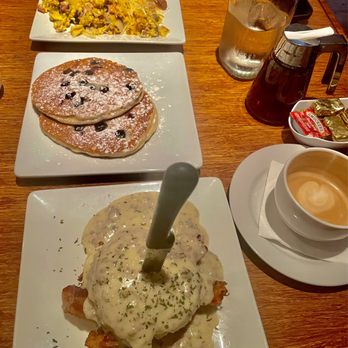 Spoons Cafe - The Beast, Blueberry Pancakes, and Build Your Own Scramble - New American Near Me - Baltimore, Maryland