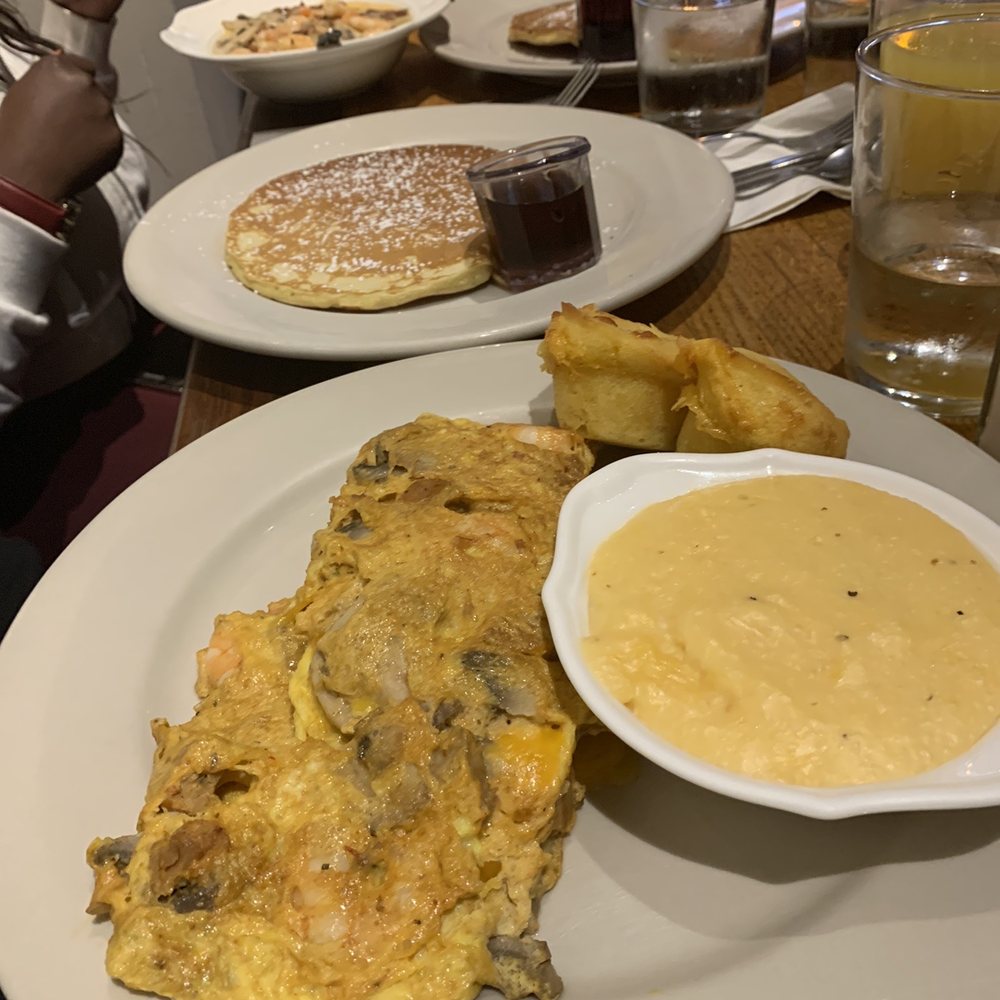 Wishbone - Omelette with grits. - Breakfast & Brunch Near Me - Chicago, Illinois
