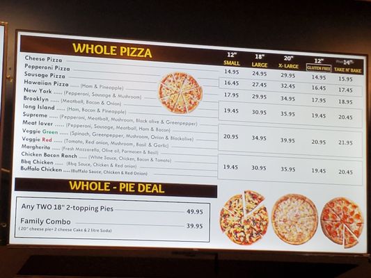 Menu photo 3 Slice Pizza San Jose, CA