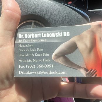 Norbert Lukowski, DC - Chiropractors Near Me - Las Vegas, Nevada Norbert Lukowski, DC - Chiropractors Near Me - Las Vegas, Nevada