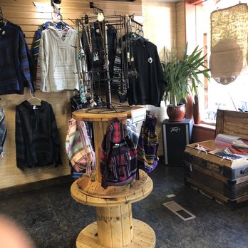 Lost in Lava - a display of clothing in a store - Coffee & Tea Near Me - Lava Hot Springs, Idaho Lost in Lava - a display of clothing in a store - Coffee & Tea Near Me - Lava Hot Springs, Idaho