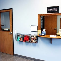 Munger Physical Therapy - Clinton Township reception desk.