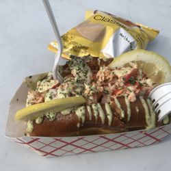 Food Truck Invasion - Wellington - Black pearl roll $18 was ok