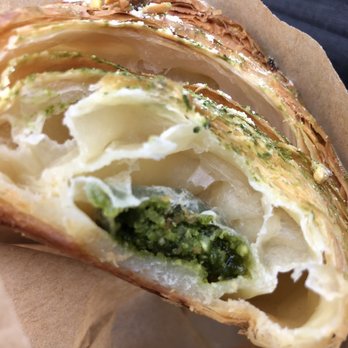 Syndicate - Matcha almond croissant layers - Bakeries Near Me - Sierra Madre, California
