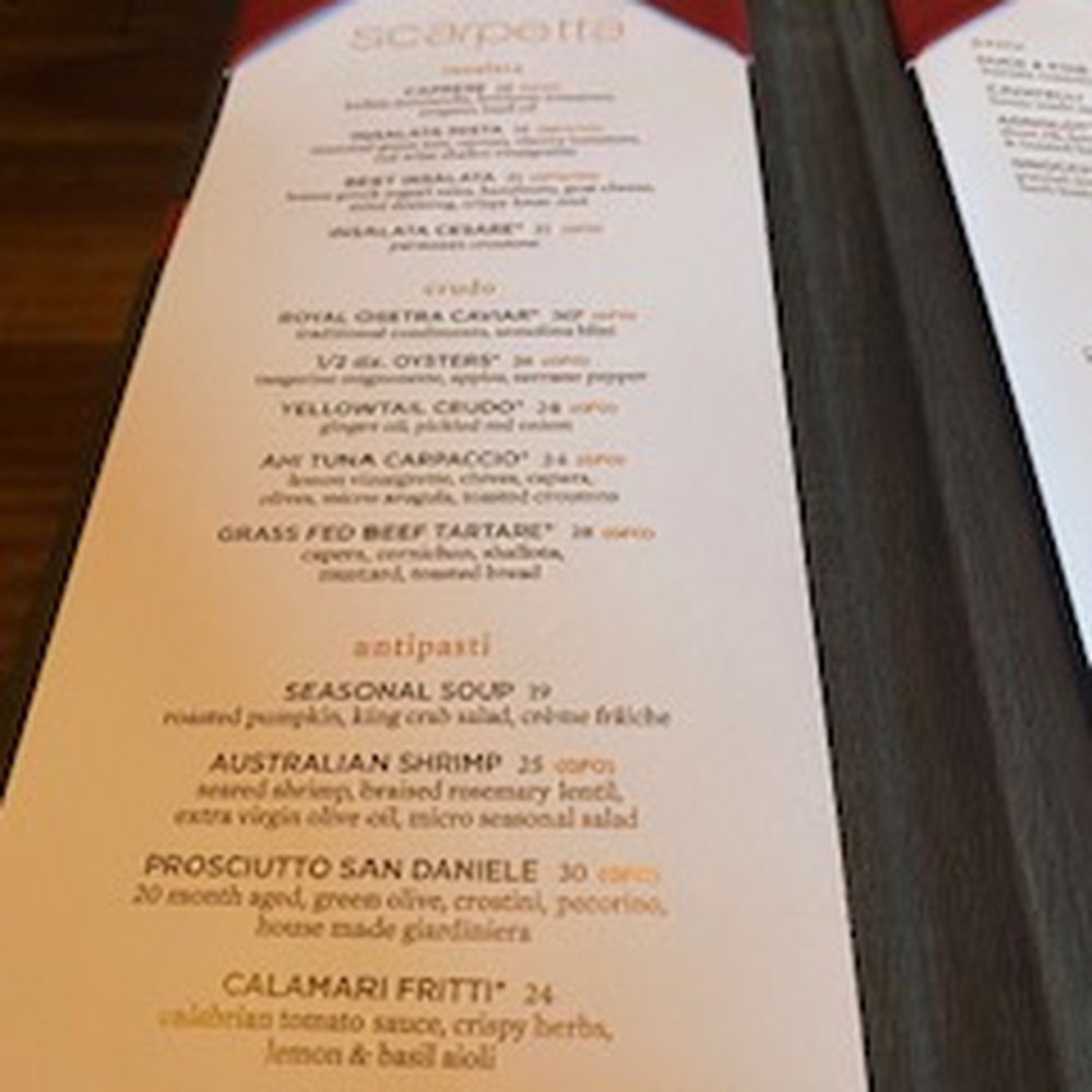Scarpetta - Italian Near Me - Las Vegas, Nevada Scarpetta - Italian Near Me - Las Vegas, Nevada