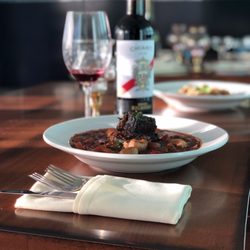 The Farish House - Vino and Peposo Stew at the Farish House Bar